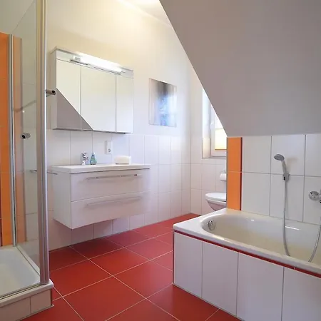 Feriehus Hof Koehne - Haus An Der Weide Links *